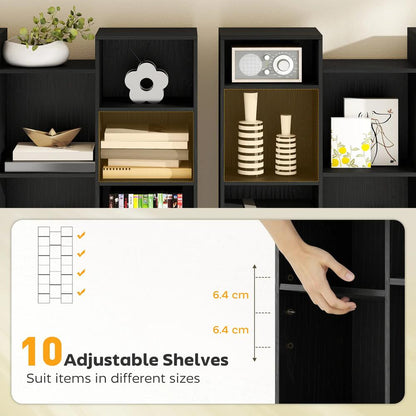 HOMCOM 21-Compartment Bookshelf Additional View 5