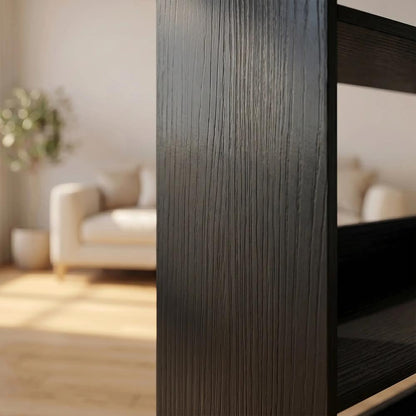 HOMCOM 7 Tiers Bookshelf, L-Shaped Corner Bookcase with Anti-Slip Rear Guard Additional View 27