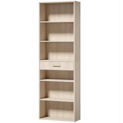 HOMCOM Bookcase Narrow Tall Space-Saving Bookshelf Drawer Open Shelves 60 x 24 x 182 cm Additional View 16