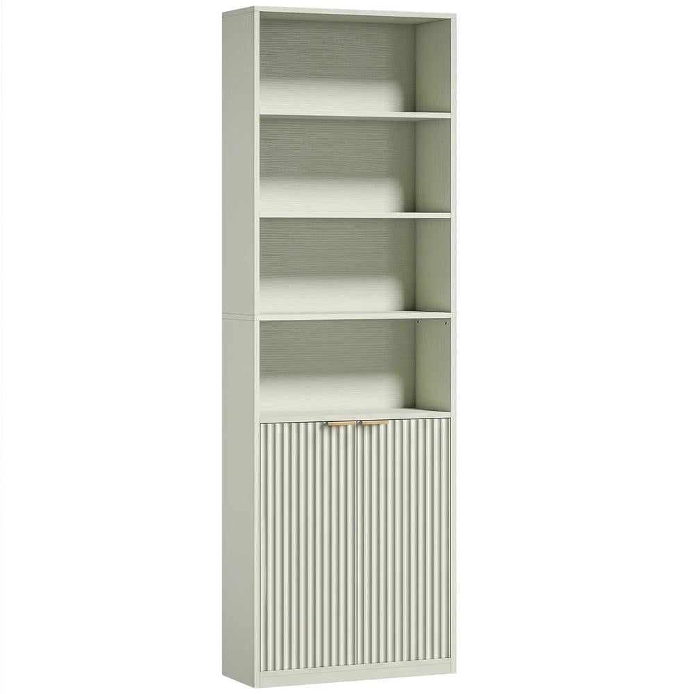 HOMCOM Bookcase Adjustable Shelf Bookshelf Anti-Tip Hardware 6-Tier Additional View 31