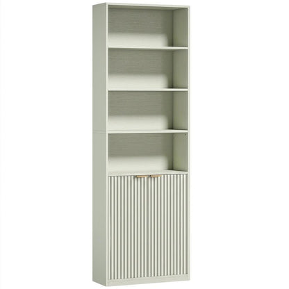 HOMCOM Bookcase Adjustable Shelf Bookshelf Anti-Tip Hardware 6-Tier Additional View 31