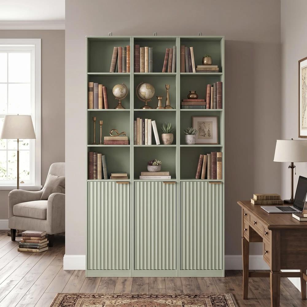 HOMCOM Bookcase Adjustable Shelf Bookshelf Anti-Tip Hardware 6-Tier Storage Cabinet Additional View 8