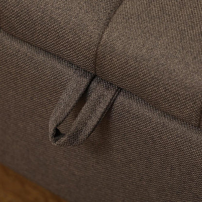 HOMCOM Linen-Look 92 x 31cm Storage Ottoman Additional View 19