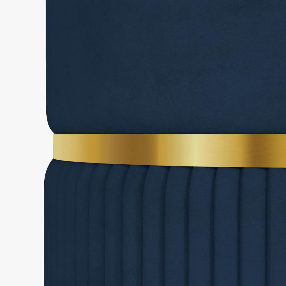 HOMCOM Velvet-Feel Storage Ottoman Additional View 18