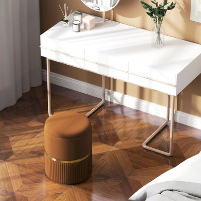 HOMCOM Velvet-Feel Storage Ottoman Additional View 30