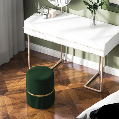 HOMCOM Velvet-Feel Storage Ottoman Additional View 41
