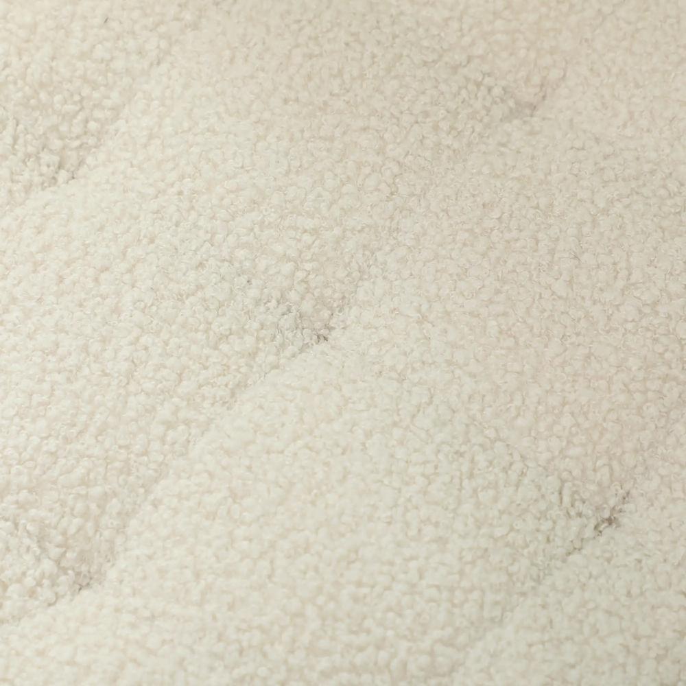 HOMCOM 40.5L Teddy Fleece Storage Ottoman Additional View 8