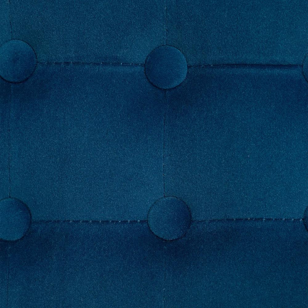 HOMCOM Velvet-Feel Square Ottoman Additional View 8