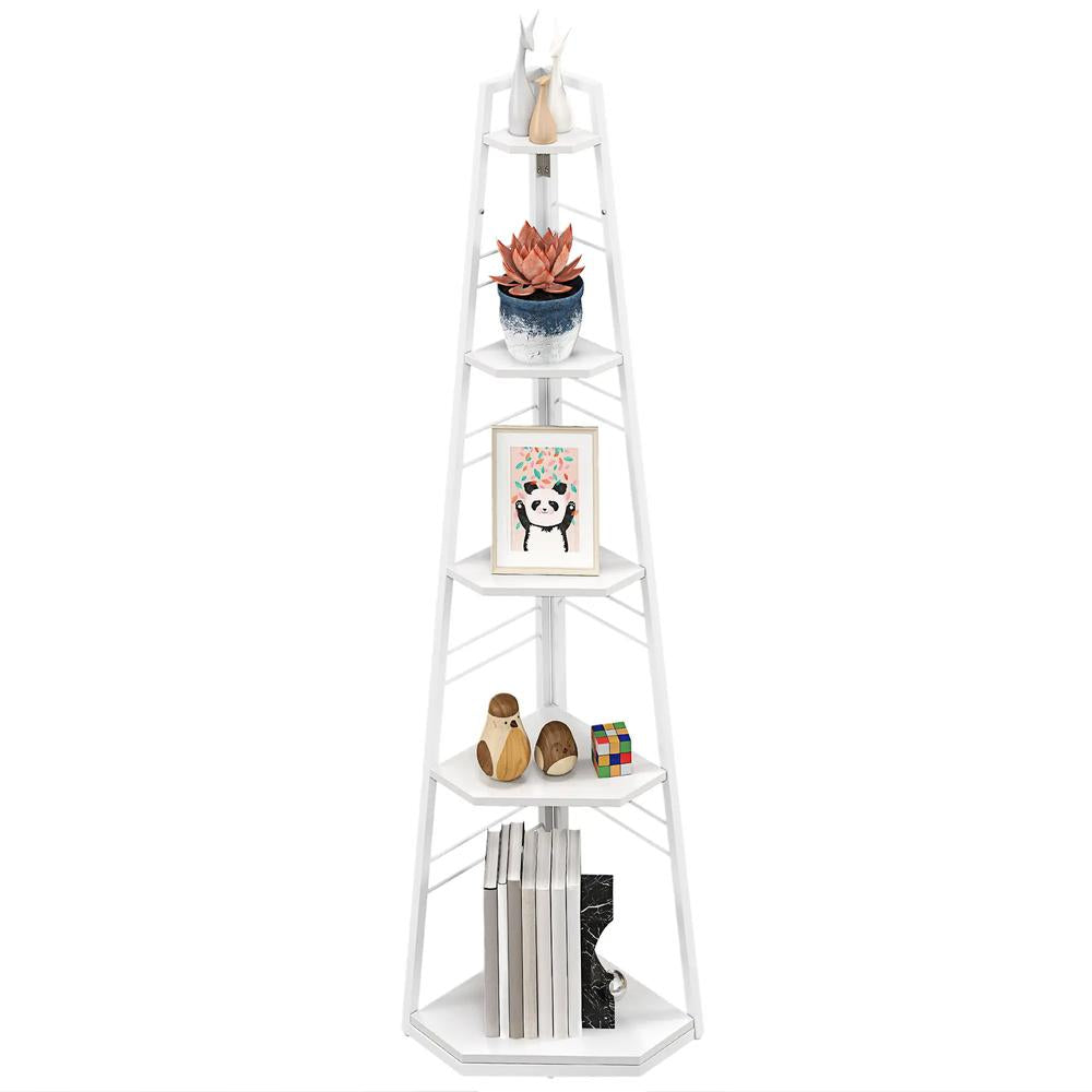 HOMCOM Five-Tier Corner Shelf Additional View 11