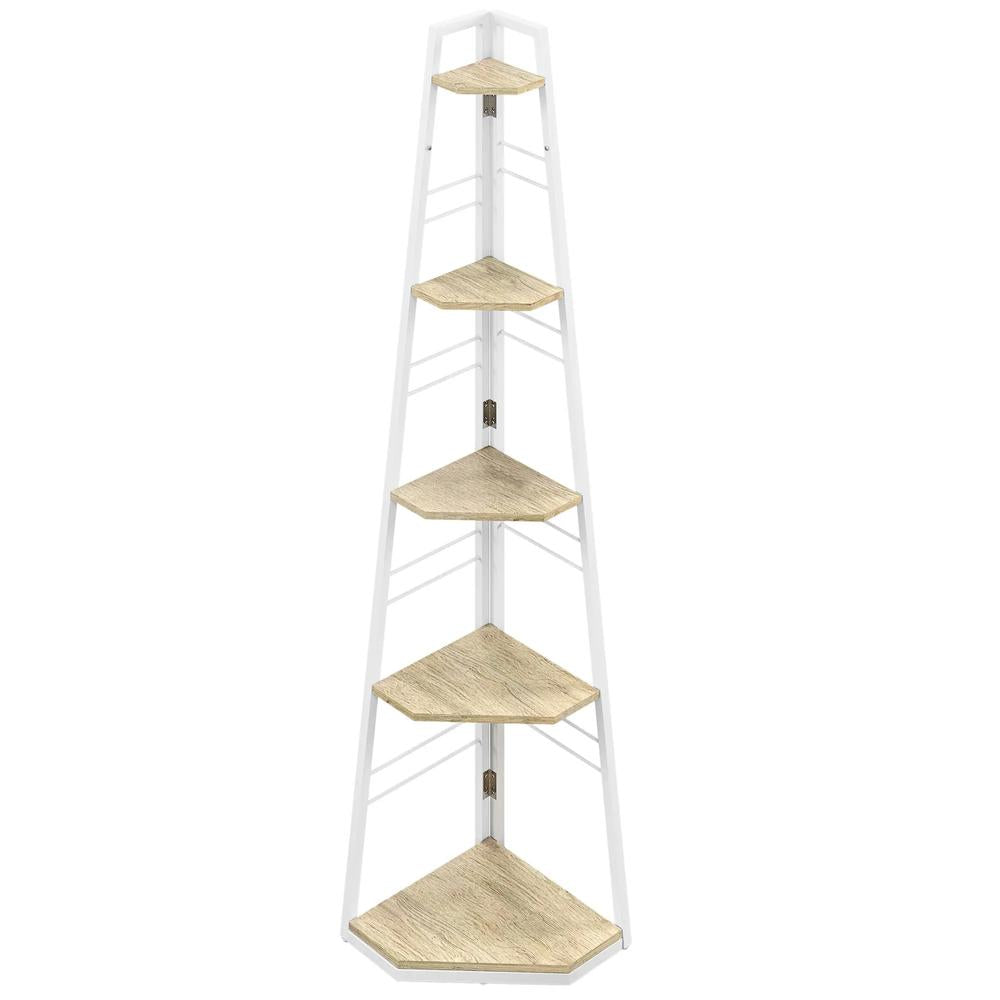 HOMCOM Five-Tier Corner Shelf Additional View 12