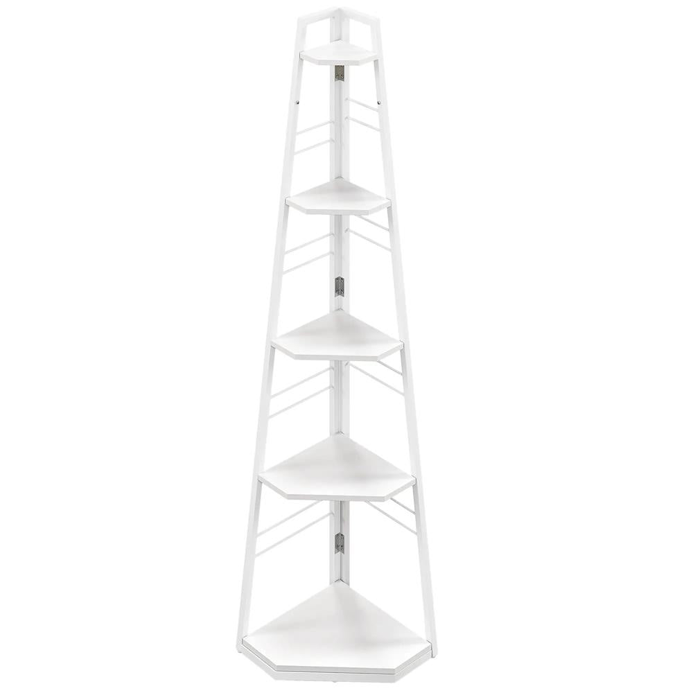 HOMCOM Five-Tier Corner Shelf