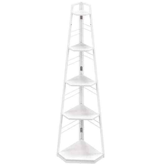 HOMCOM Five-Tier Corner Shelf