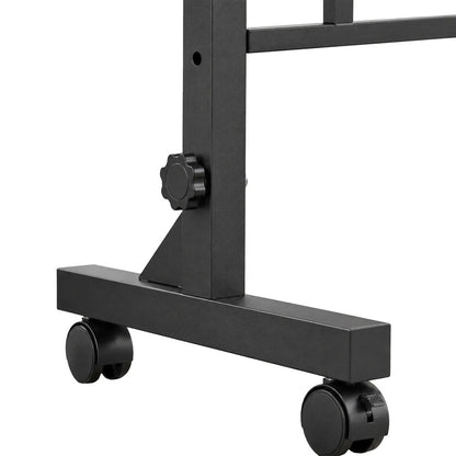 HOMCOM Overbed Table Adjustable Height Sofa Side Table with Wheels 80 x 40 cm Additional View 26