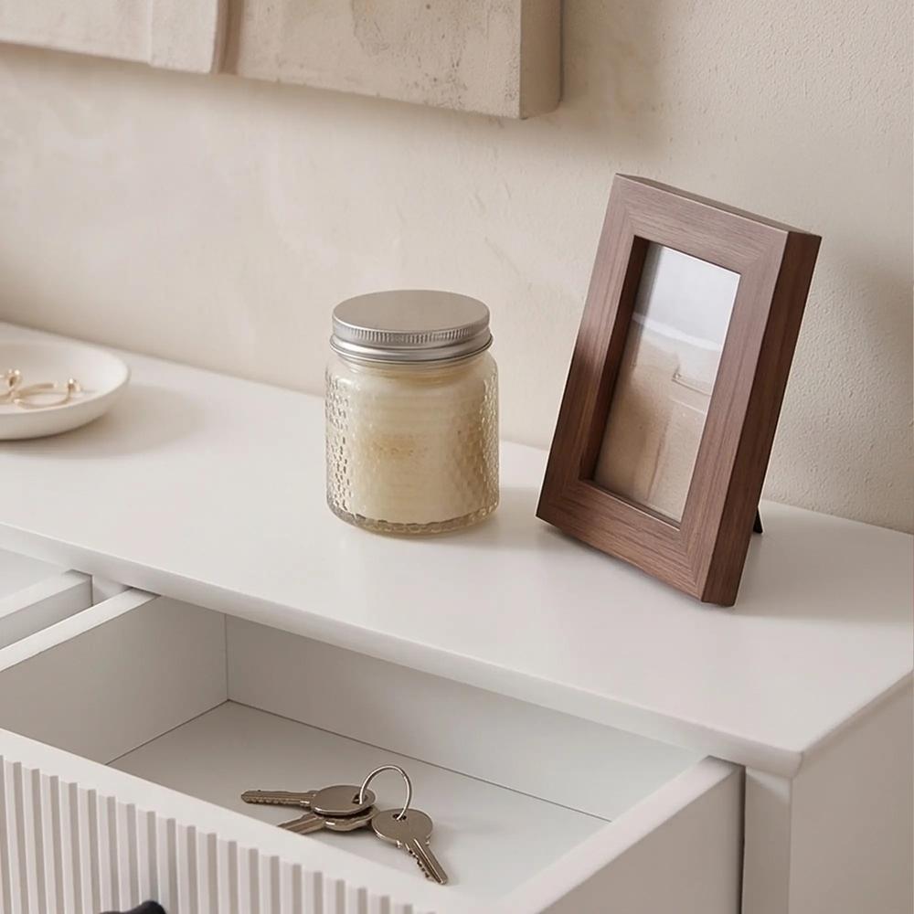 HOMCOM Shelf Wall-Mounted Storage Shelf Shelving Unit MDF 93 x 15 x 10 cm Entryway Kitchen Living Room Additional View 11