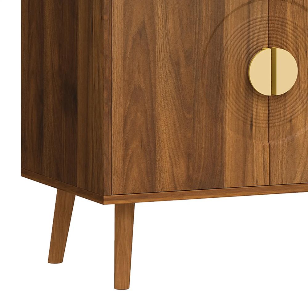 HOMCOM Record Player Stand, Vinyl Record Holder with Storage Holds Up to 300 Albums with Flip-Top Compartment Additional View 27