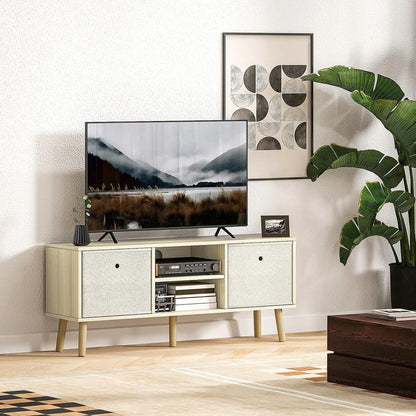 HOMCOM TV Cabinet Stand Unit for TVs up to 50'' with Foldable Drawers, Entertainment Centre for Living Room Additional View 13
