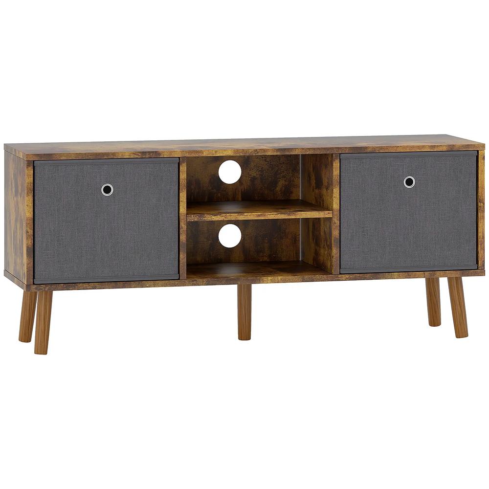 HOMCOM TV Cabinet Stand Unit for TVs up to 50'' with Foldable Drawers, Entertainment Centre for Living Room Additional View 23