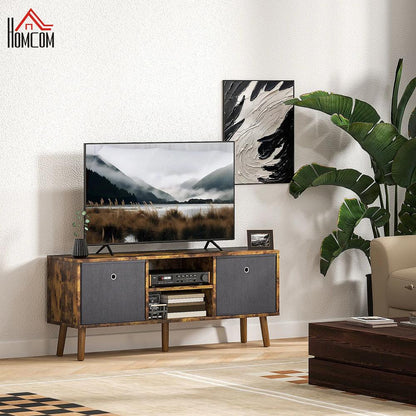 HOMCOM TV Cabinet Stand Unit for TVs up to 50'' with Foldable Drawers, Entertainment Centre for Living Room Additional View 24