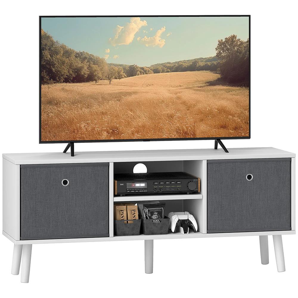 HOMCOM TV Cabinet Stand Unit for TVs up to 50'' with Foldable Drawers, Entertainment Centre for Living Room Additional View 34