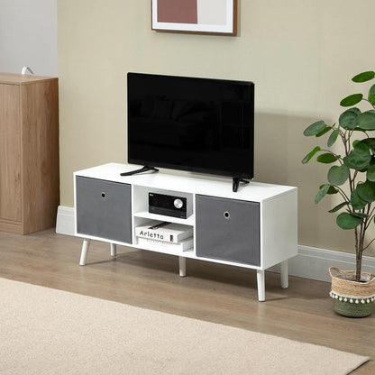 HOMCOM TV Cabinet Stand Unit for TVs up to 50'' with Foldable Drawers, Entertainment Centre for Living Room Additional View 35