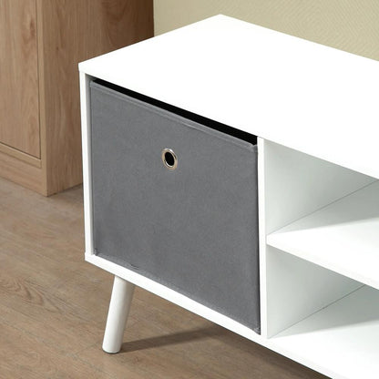 HOMCOM TV Cabinet Stand Unit for TVs up to 50'' with Foldable Drawers, Entertainment Centre for Living Room Additional View 42