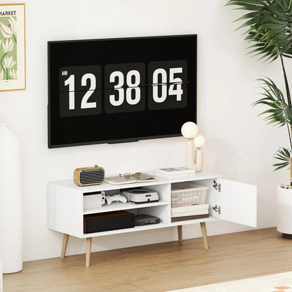 HOMCOM TV Stand up to 55 Inches, TV Unit with Open Shelves and Cable Holes Additional View 21
