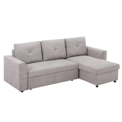 HOMCOM 3 Seater Sofa Bed, Pull Out Sofa Bed with Storage for Living Room Additional View 13