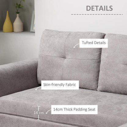 HOMCOM 3 Seater Sofa Bed, Pull Out Sofa Bed with Storage for Living Room Additional View 17