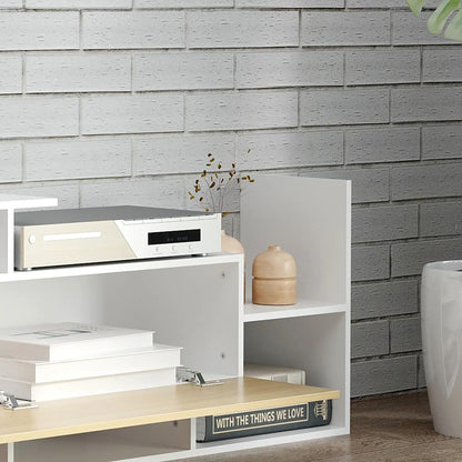 HOMCOM TV Cabinet with Wall Shelf for Wall-Mounted 65" TVs or Standing 40" TVs Additional View 19
