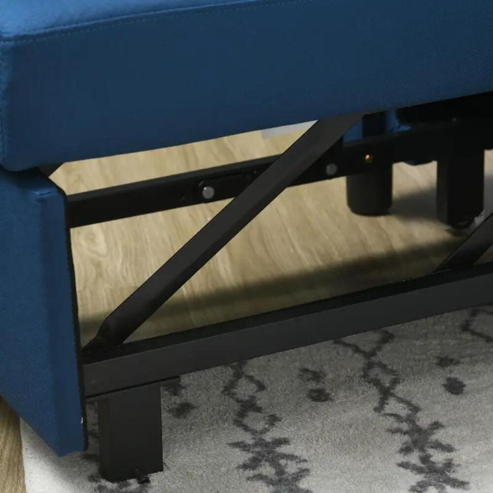 HOMCOM Linen-Look Single Chair Bed Additional View 21