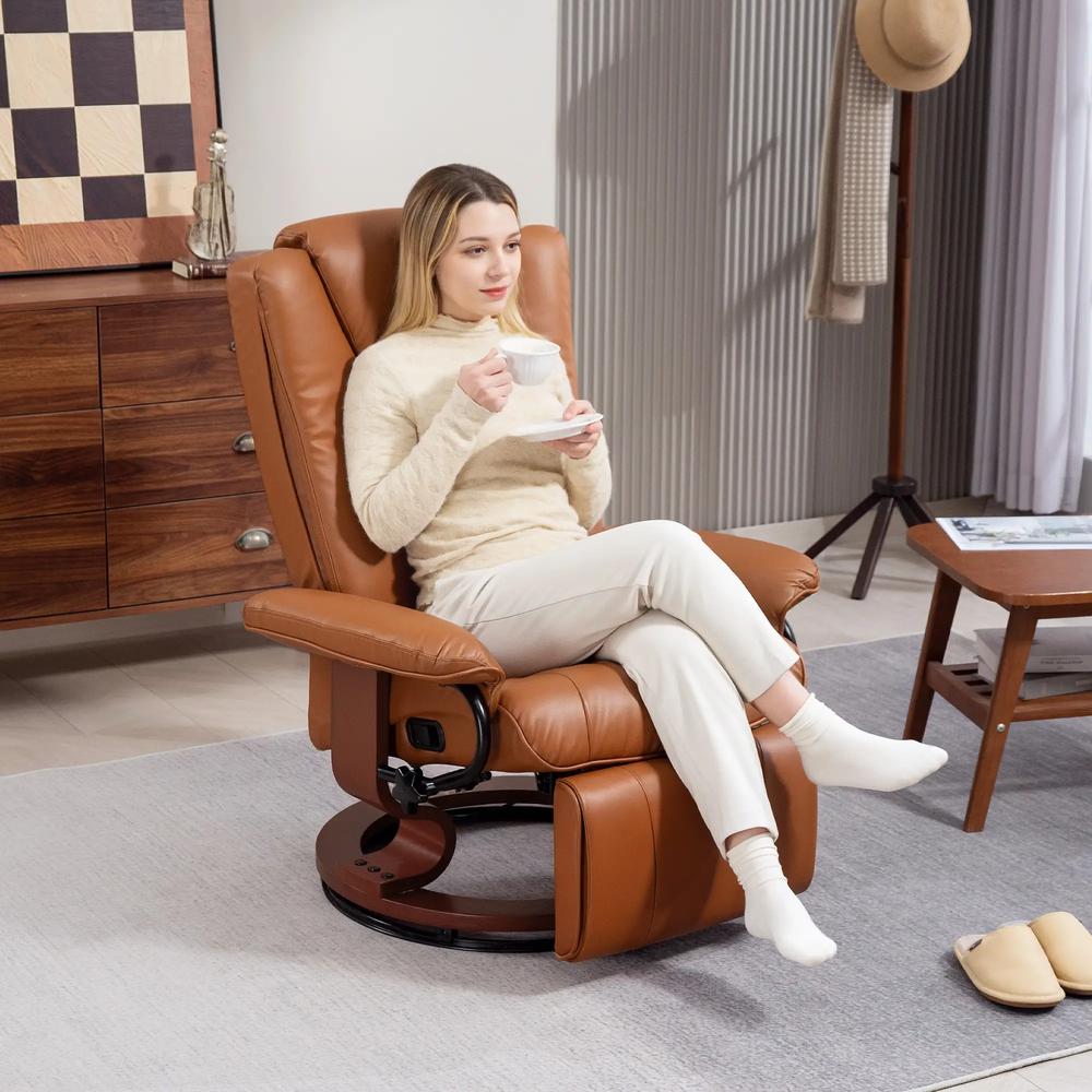 HOMCOM Faux Leather Recliner Chair Additional View 13