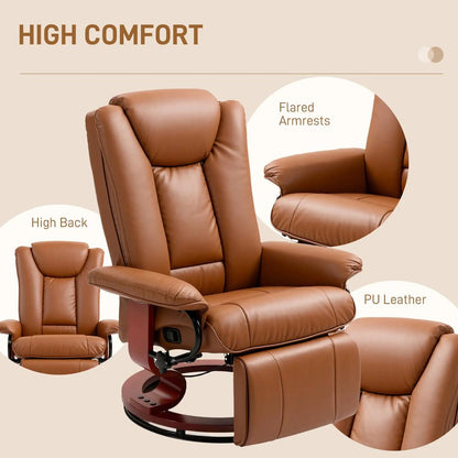 HOMCOM Faux Leather Recliner Chair Additional View 18