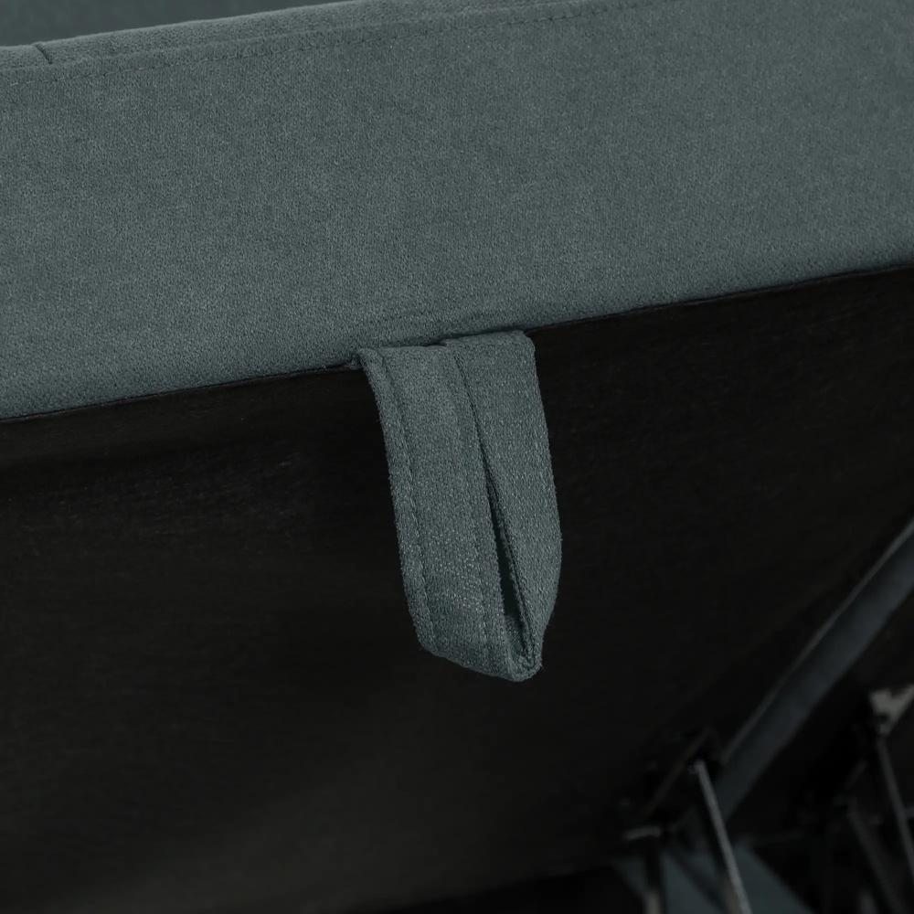 HOMCOM 'L' Shape Modular Storage Sofa - Dark Grey Additional View 8