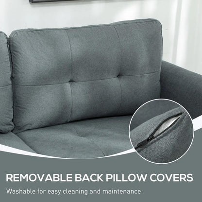 HOMCOM 'L' Shape Modular Sofa, with Storage Additional View 18