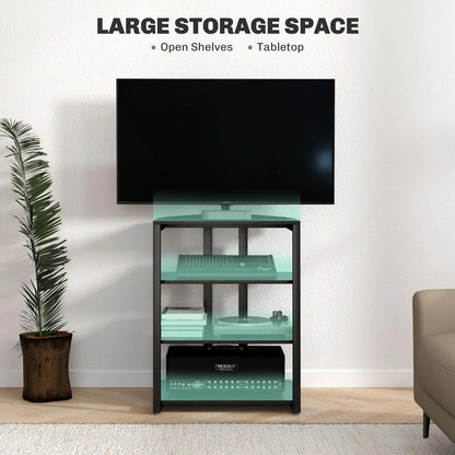 HOMCOM HiFi Stand, with Four Storage Shelves Additional View 15