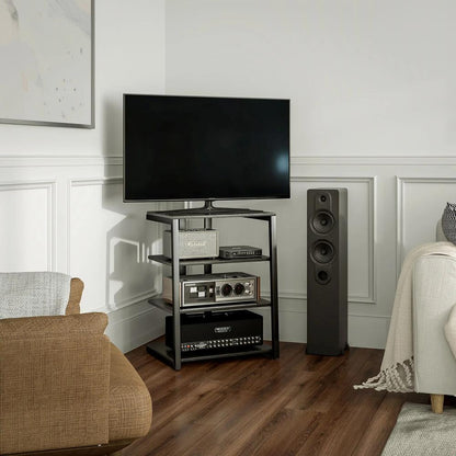 HOMCOM HiFi Stand, with Four Storage Shelves Additional View 20