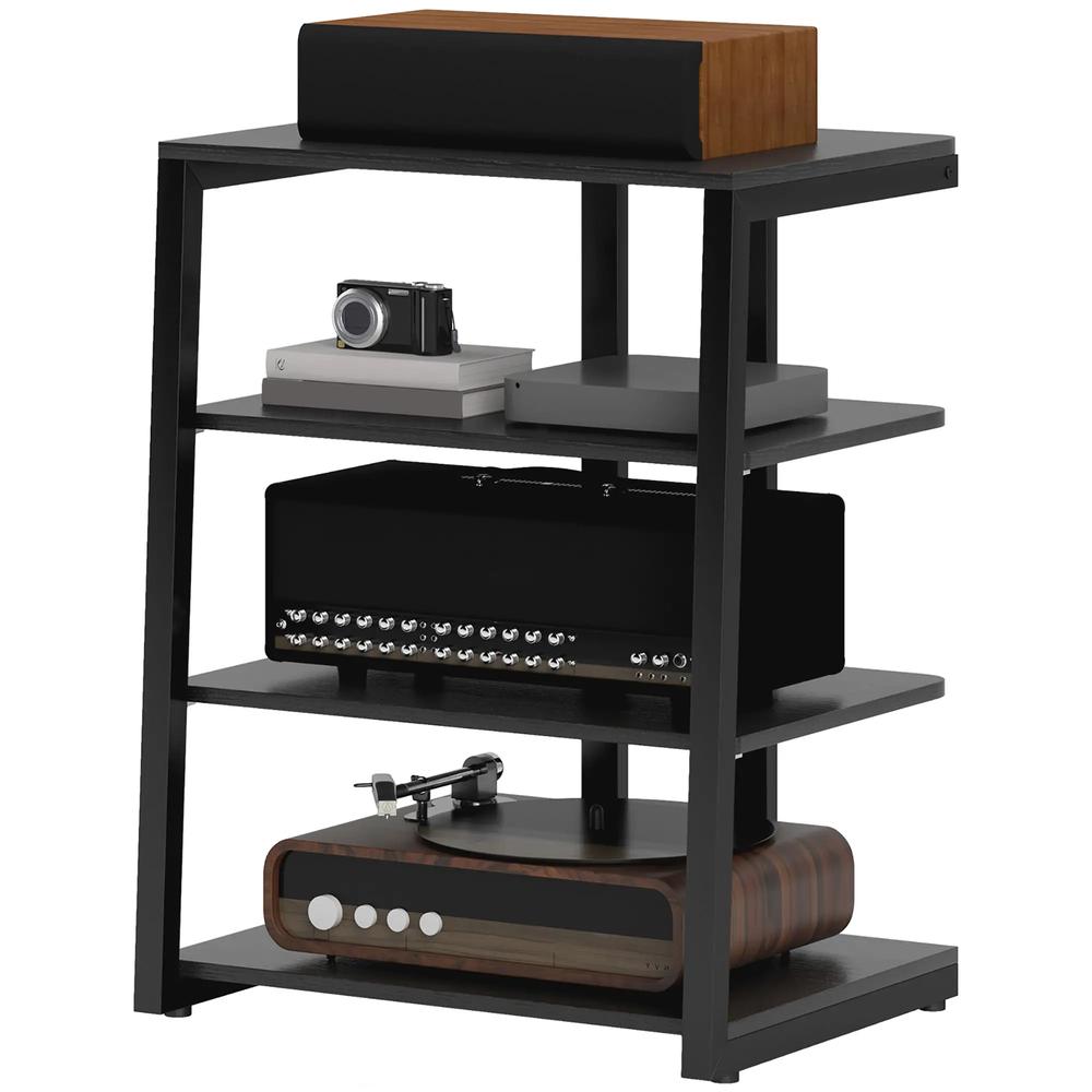 HOMCOM HiFi Stand, with Four Storage Shelves Additional View 22