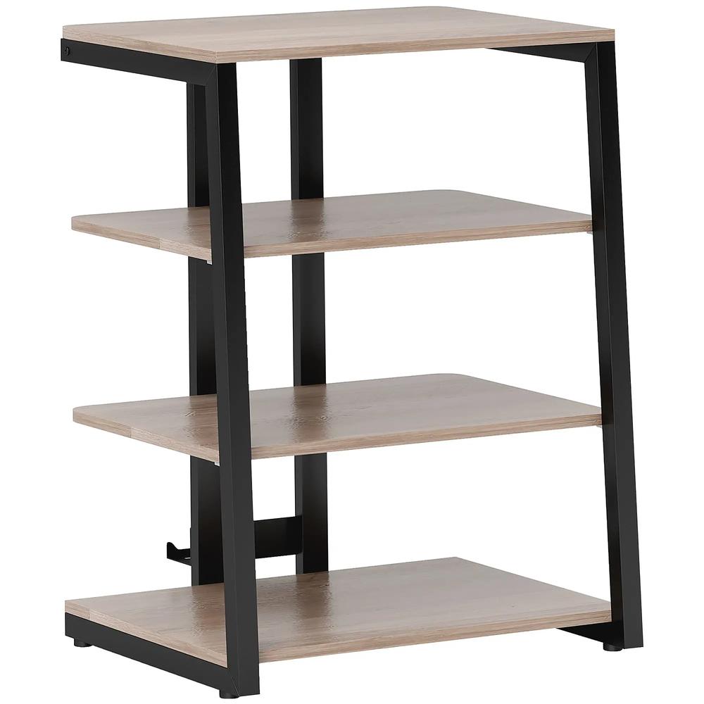 HOMCOM HiFi Stand, with Four Storage Shelves Additional View 23