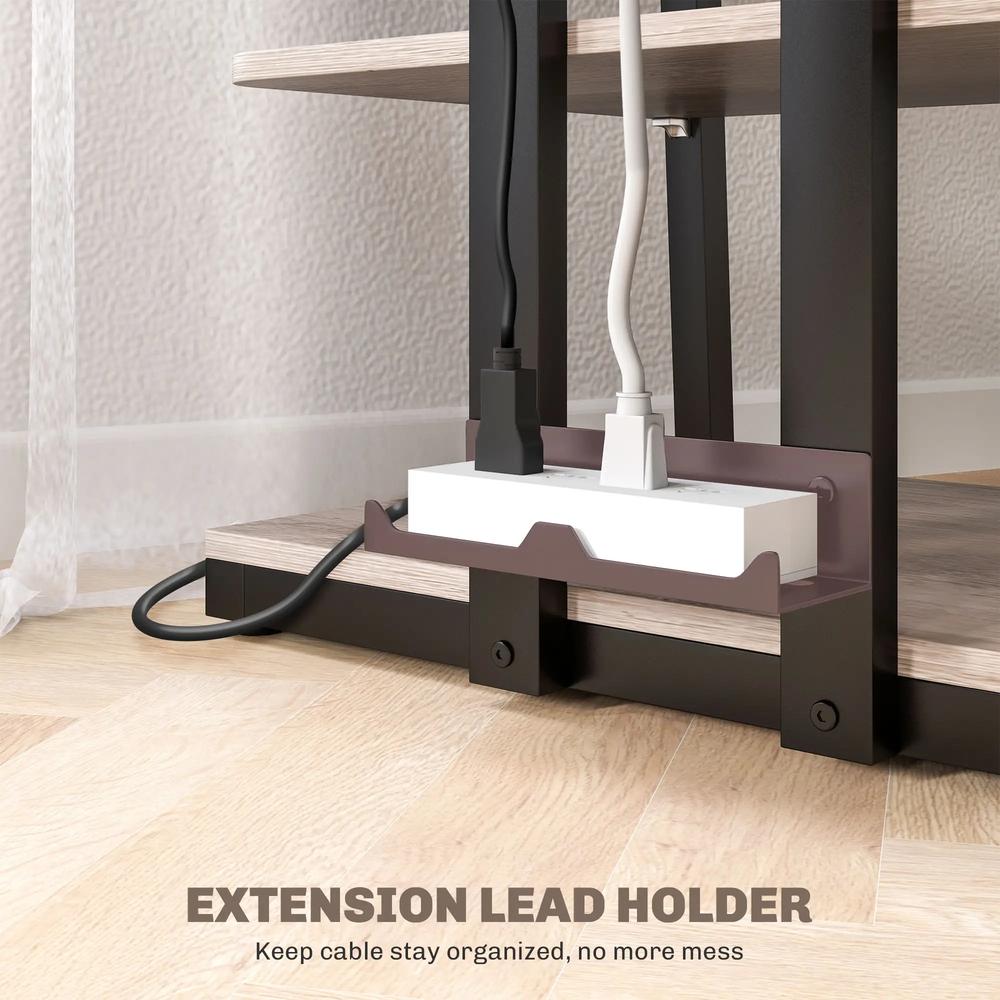 HOMCOM HiFi Stand, with Four Storage Shelves Additional View 28
