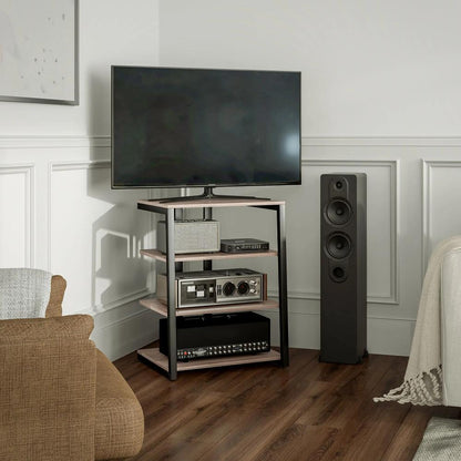 HOMCOM HiFi Stand, with Four Storage Shelves Additional View 31