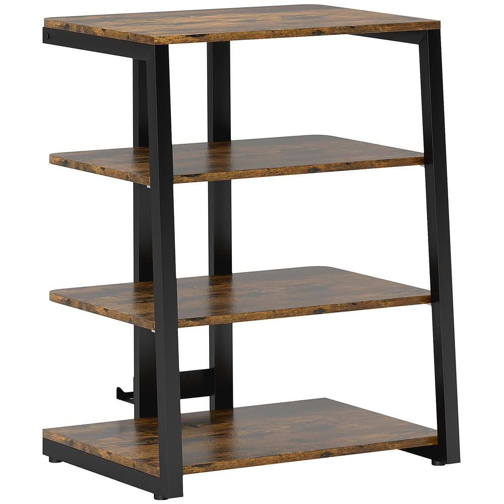 HOMCOM HiFi Stand, with Four Storage Shelves Additional View 34