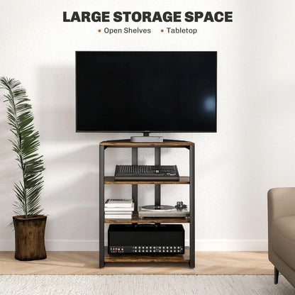 HOMCOM HiFi Stand, with Four Storage Shelves Additional View 37