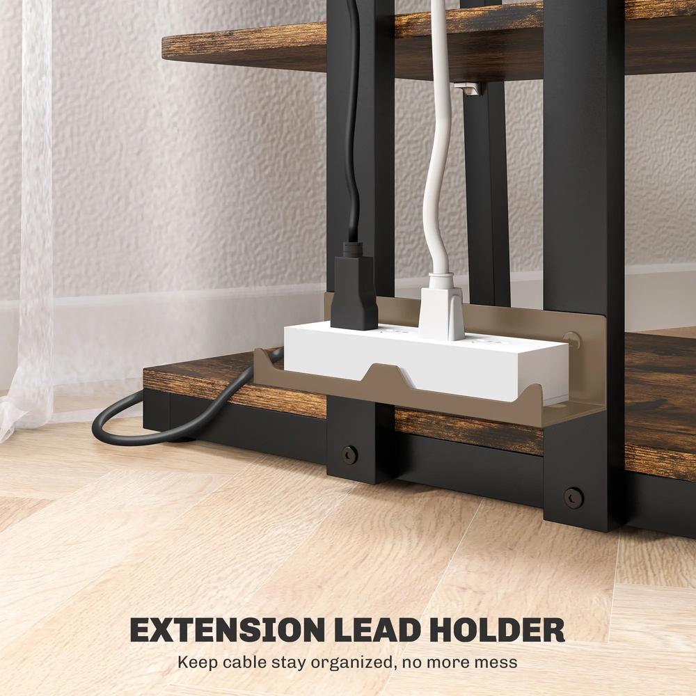 HOMCOM HiFi Stand, with Four Storage Shelves Additional View 39