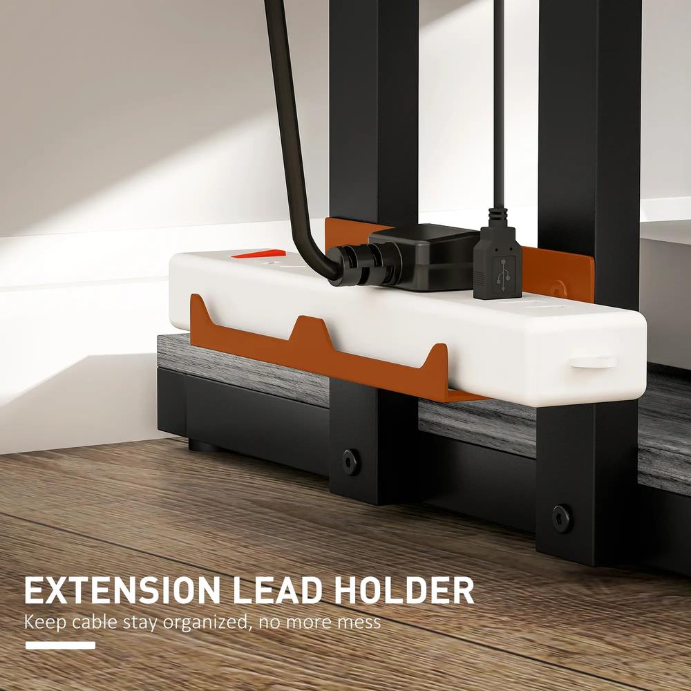 HOMCOM HiFi Stand, with Four Storage Shelves Additional View 6
