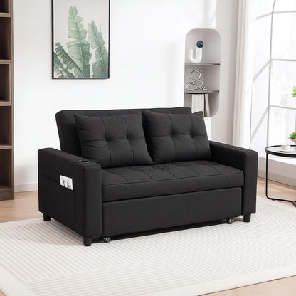 HOMCOM Two-Seater Pull-Out Sofa Bed Additional View 21