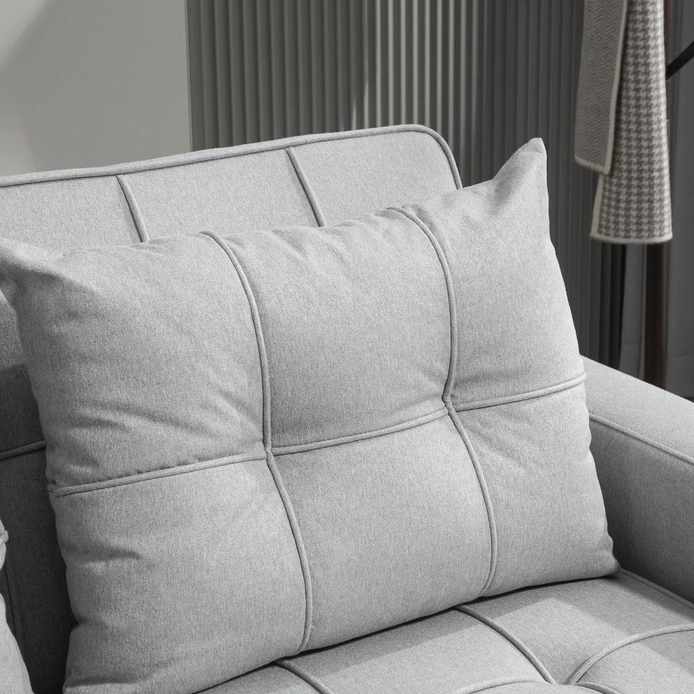HOMCOM Two-Seater Pull-Out Sofa Bed Additional View 43