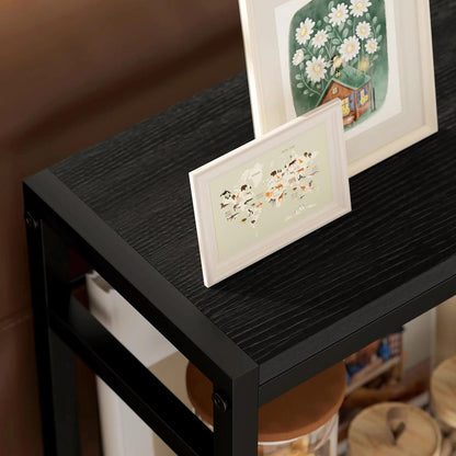 HOMCOM Three Shelf Industrial Side Table Additional View 19