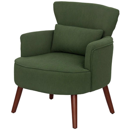 HOMCOM Corduroy Retro Accent Chair Additional View 33