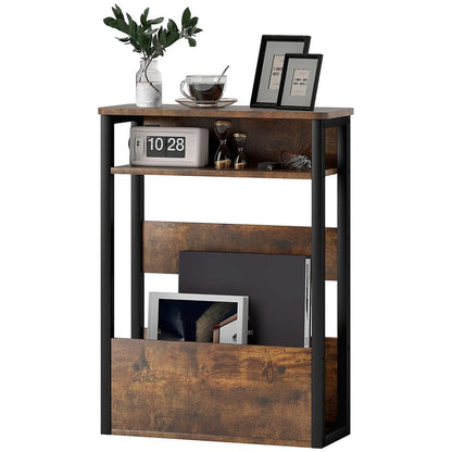 HOMCOM Industrial-Style Side Table Additional View 11