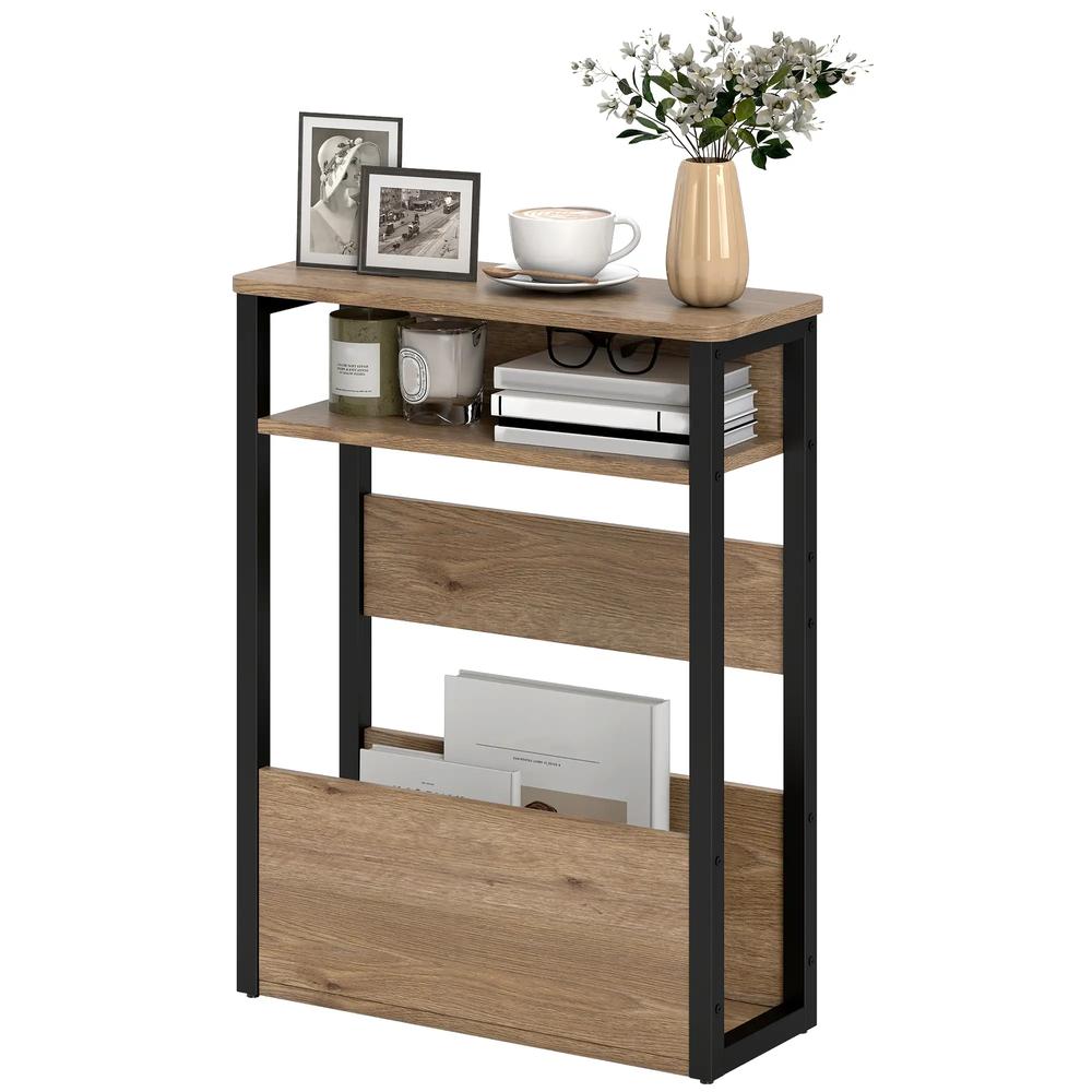 HOMCOM Industrial-Style Side Table Additional View 22